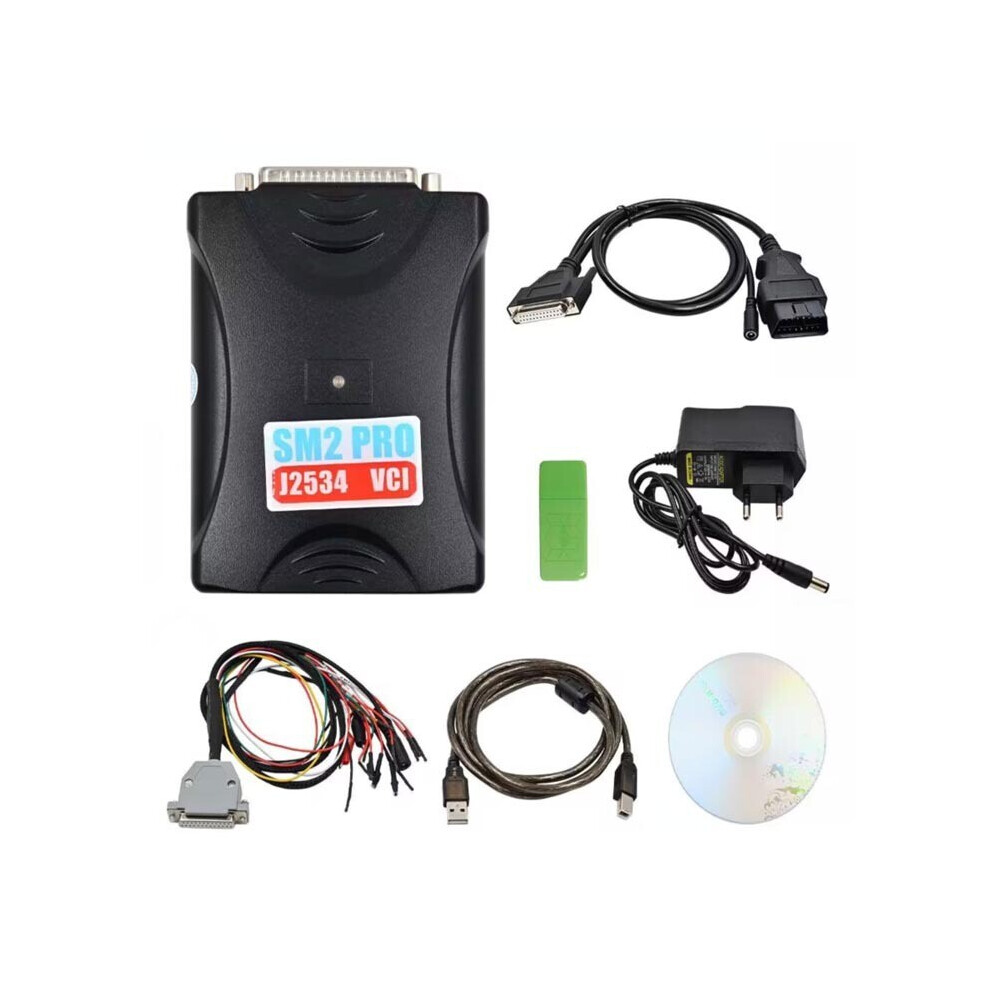 Sm2 Pro J2534 Vci 67In1 Pcmflash Ecu Programmer Kit 774766369083