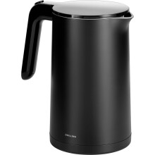 Wasserkocher mit Edelstahl-Kalkfilter & Überhitzungsschutz, kabellos, 1850 Watt, 1,5 Liter, Schwarz