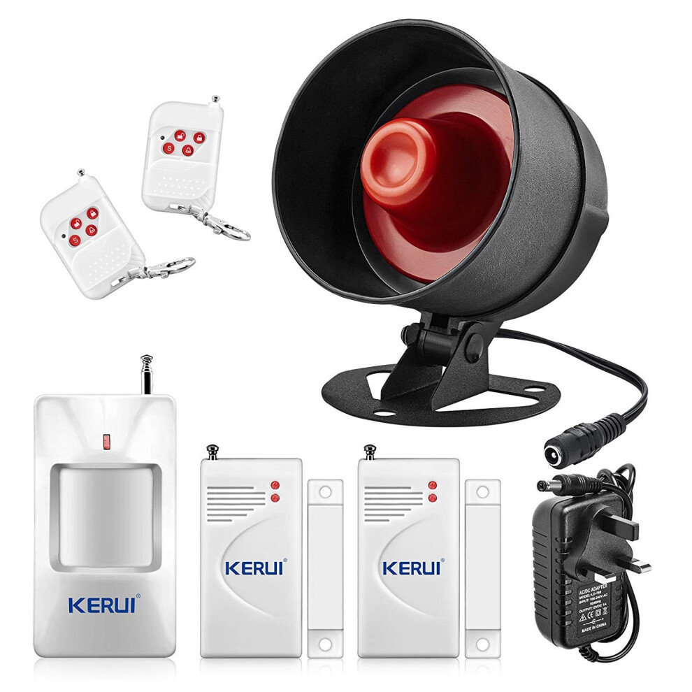 KERUI Wireless Security Burglar Door Alarm System Kit