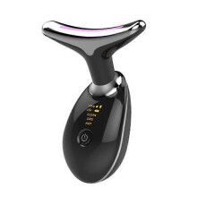 Neck Beauty Instrument Remove Wrinkle Neck Massager Electric Vibration Hot Compress