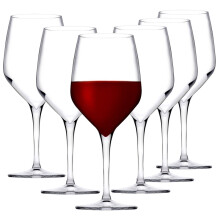 (6x580ml Wine Glasses) Stemmed Wine Glasses Champagne Prosecco Flutes Cocktail Dinner Party