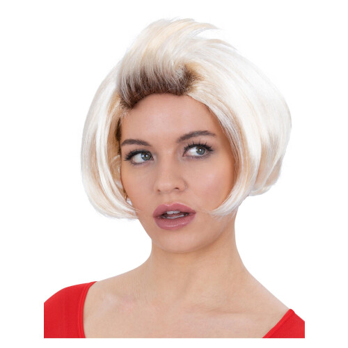 Smiffy's 90s Mary Flick Wig with High Fringe