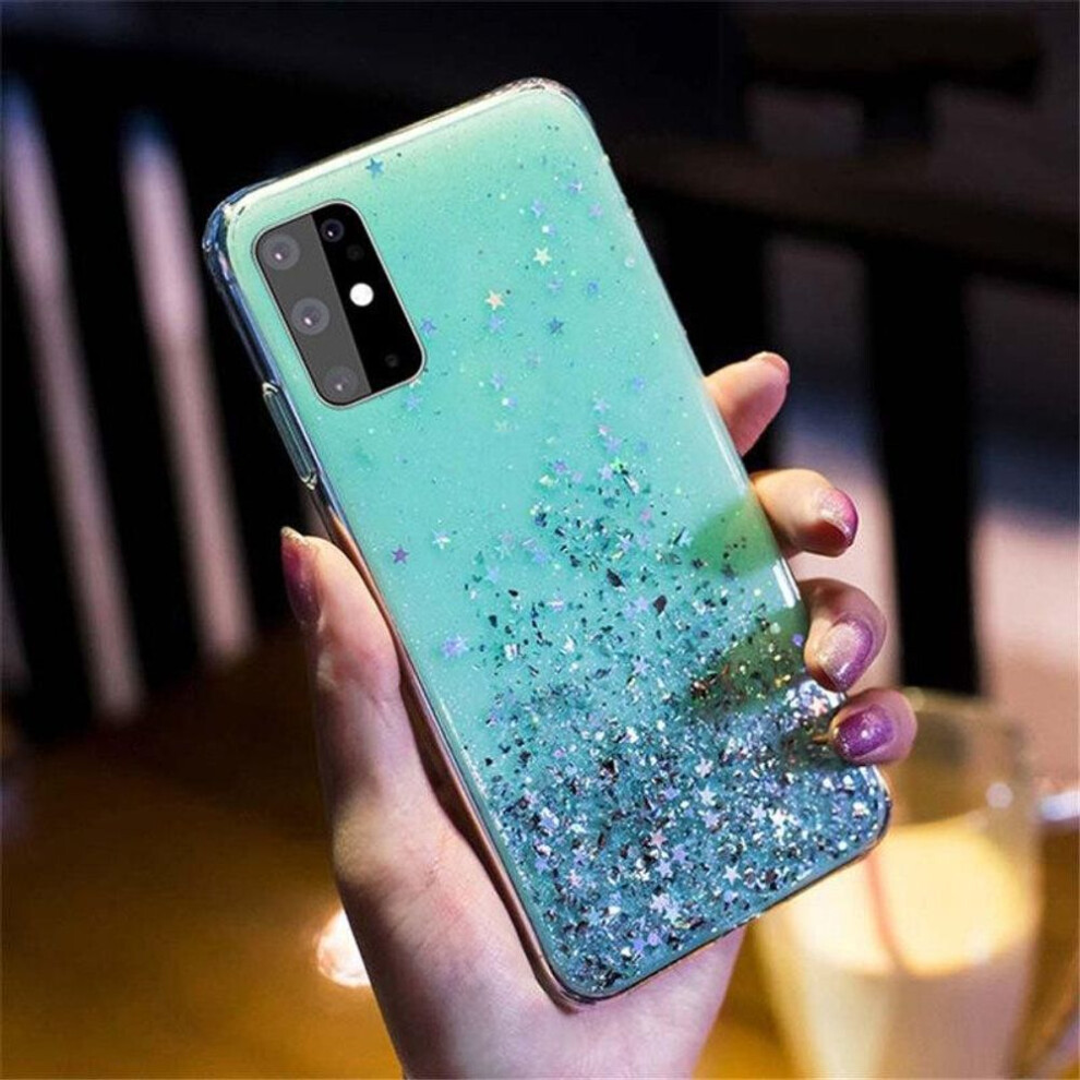 (green, Samsung Galaxy S8 Plus) Fashion Bling Case For Samsung Galaxy S25 S24 S23 S21 Ultra S20 Fe A56 A36 A54 A34 A73 A53 A15 A25 A35 A55 A05 A72 A52 A71 A51 Glitter Silicone Cover