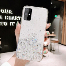 (clear, Samsung Galaxy A32 (5G)) Fashion Bling Case For Samsung Galaxy S25 S24 S23 S21 Ultra S20 FE A56 A36 A54 A34 A73 A53 A15 A25 A35 A55 A05 A72 A52 A71 A51 Glitter Silicone Cover