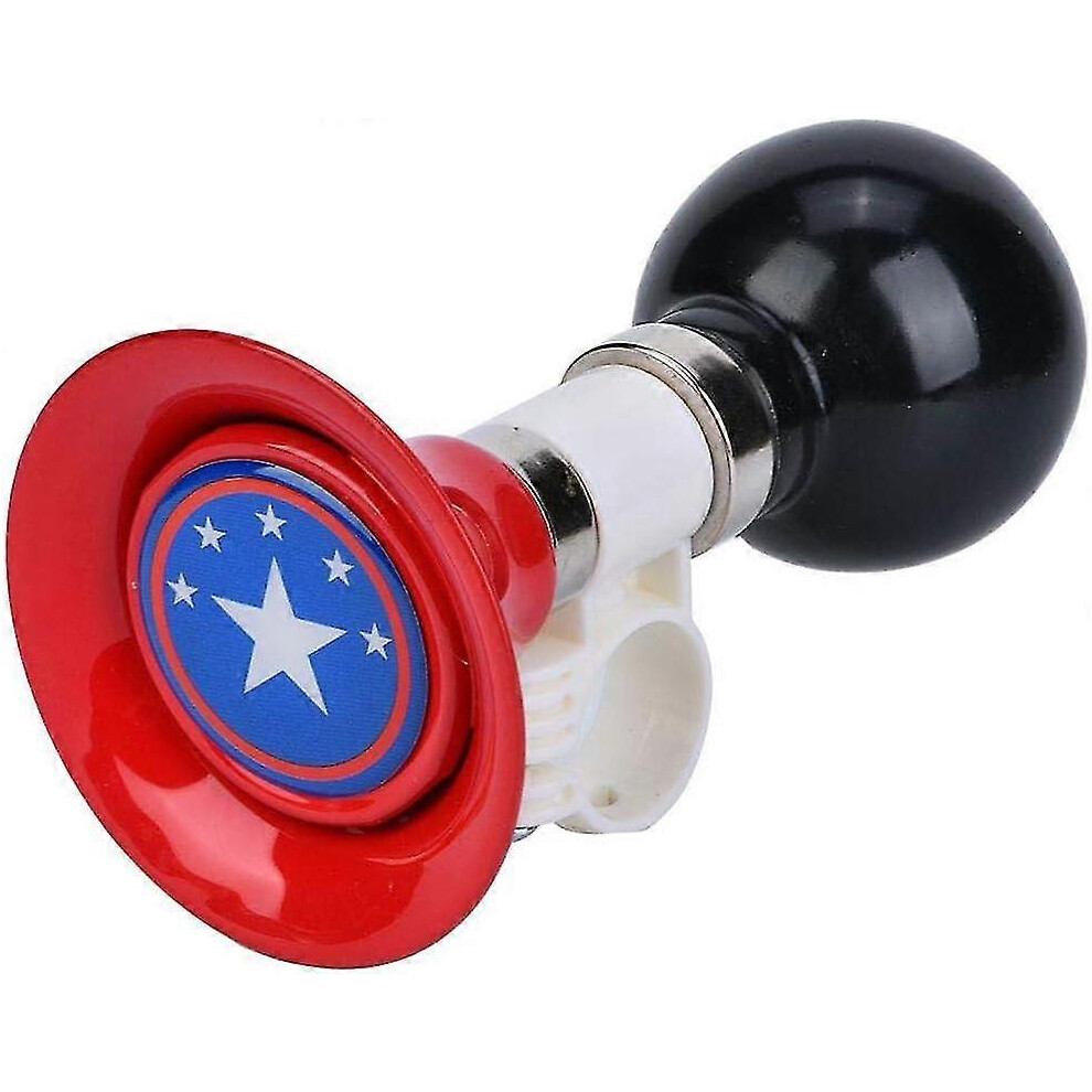 1 * Children Bicycle Horn - Metal Rubber Loud Children Bicycle Kids Bike Horn Warning Bell for Boys Girls Accessory