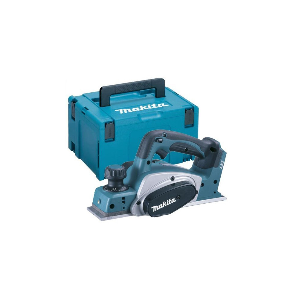 Makita Dkp180z 18V Planer Lxt Lithium Ion Li-Ion Cordless Bare + Makpac Dkp180zj