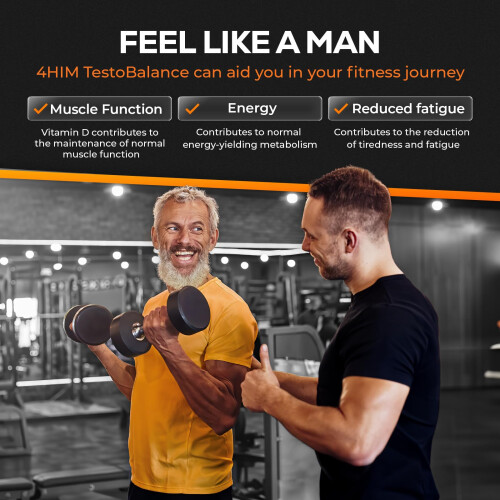 4 HIM TestoBalance - Testosterone Supplements for Men 2