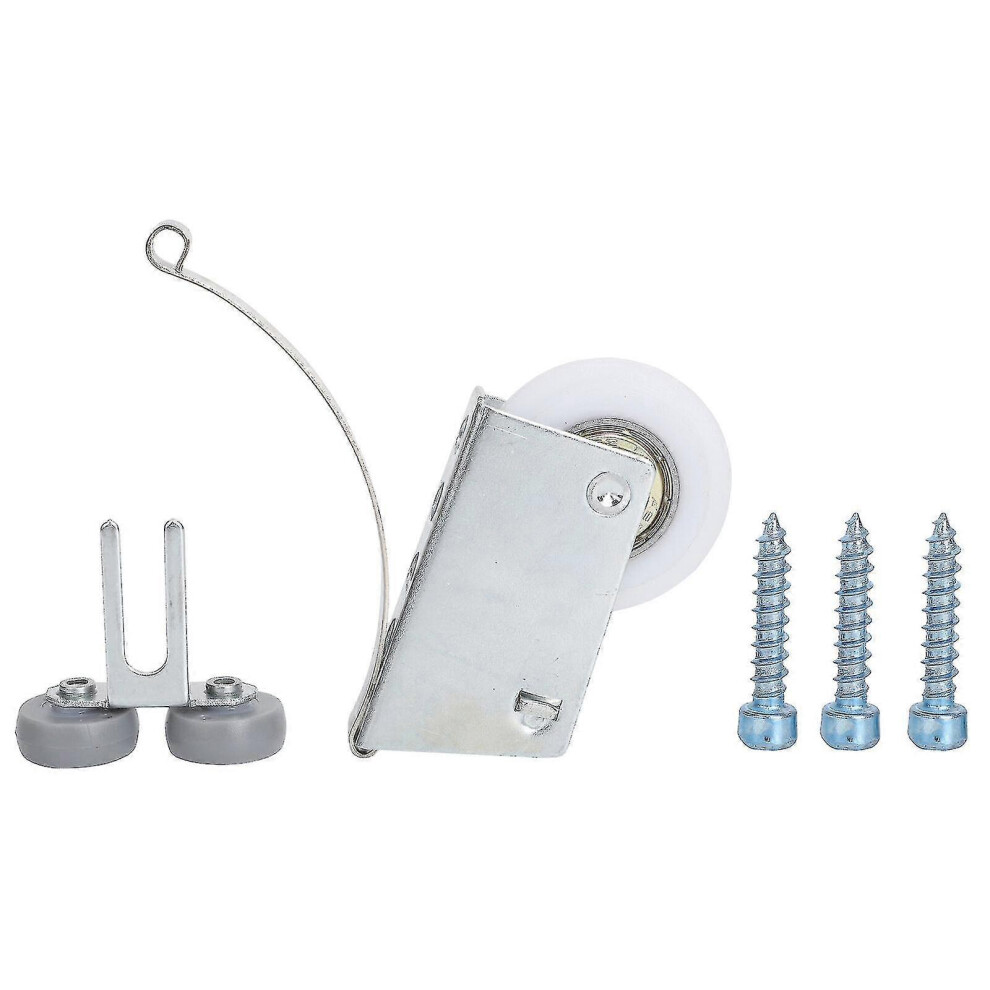 4 Sets Furniture Roller Wheels Sliding Wheels for Wardrobe Sliding Door Pulley