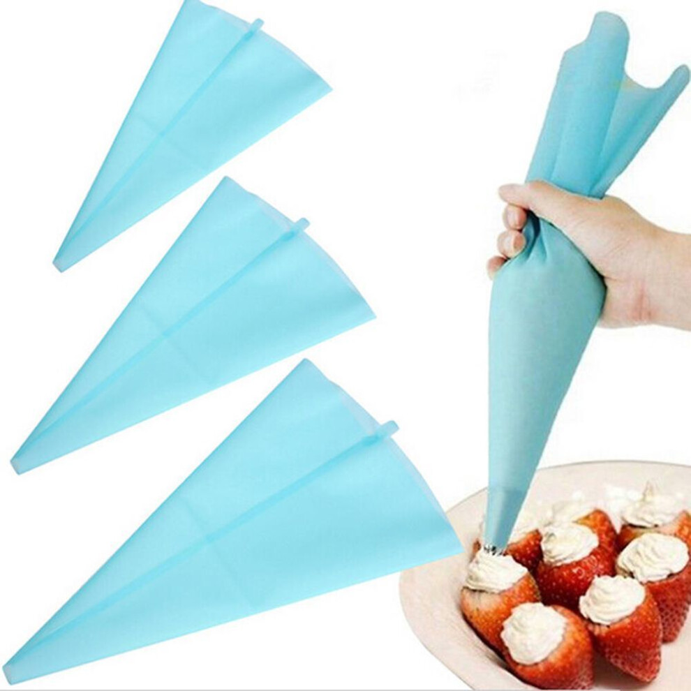 Silicone Tpu Piping Bag Reusable Icing Piping Cream Pastry Bag Cake Decorating Tool Diy