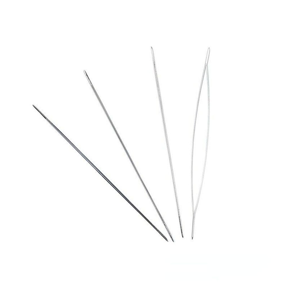 (5.8cm) 1pcs Big Eye Curved Beading Needles Beading Needles Beads And Pearls Threading String Cord Fashion Jewelry Tool 5.8cm-14cm