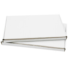 100 x C6 (160x110x20mm) White Large Letter Max Size Postal PIP Boxes