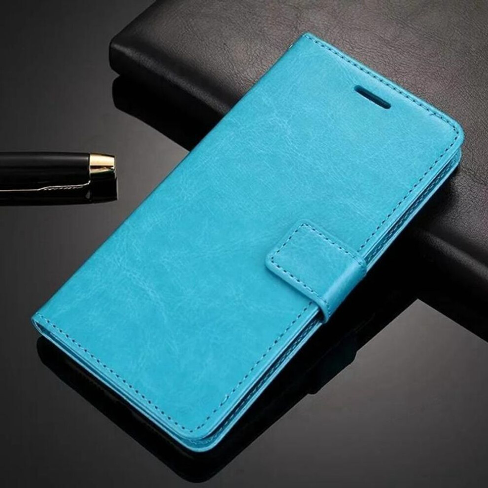 (blue, RedMi 13C) Classic Book Style Stand Flip Wallet Leather Phone Case Cover Card Slot For Samsung Galaxy A05 A15 A25 A35 A55 A24 A34 A54 5G A53 5G-image-OPC-PG6GK9X-NEW