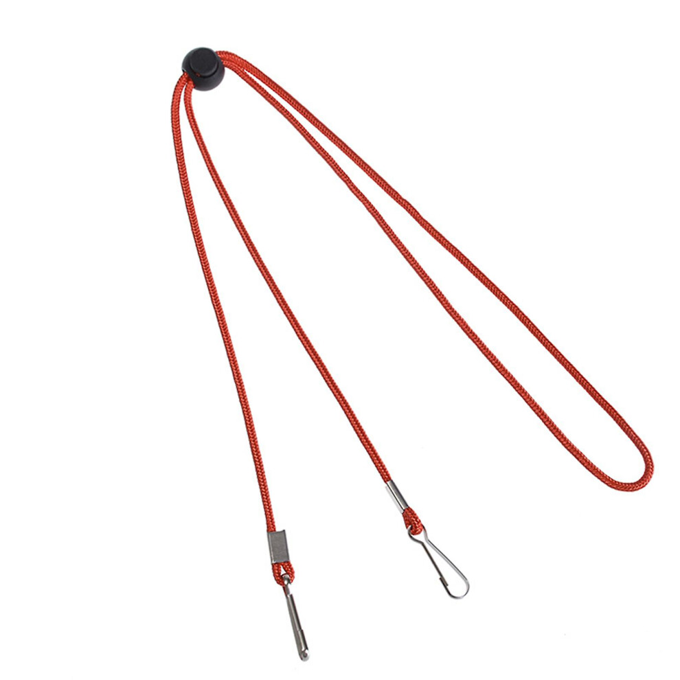 (Red) 6Pcs Lanyard Convenient Mask Holder Rope Ear Protector Mask Extension Band Neck Strap For Earloop Safety Mask 8257073483434