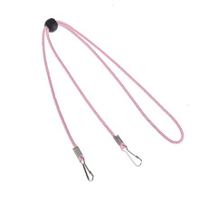(Pink) 6pcs Lanyard Convenient Mask Holder Rope Ear Protector Mask Extension Band Neck Strap For Earloop Safety Mask