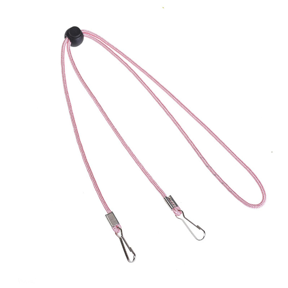 (Pink) 6Pcs Lanyard Convenient Mask Holder Rope Ear Protector Mask Extension Band Neck Strap For Earloop Safety Mask Pink