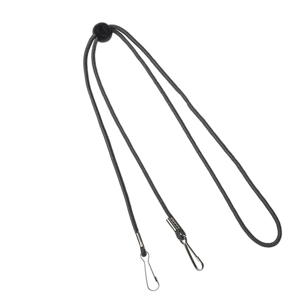 (Gray) 6Pcs Lanyard Convenient Mask Holder Rope Ear Protector Mask Extension Band Neck Strap For Earloop Safety Mask Gray