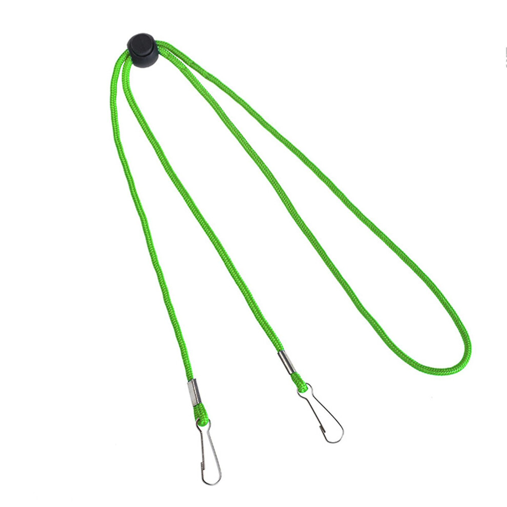 (Green) 6Pcs Lanyard Convenient Mask Holder Rope Ear Protector Mask Extension Band Neck Strap For Earloop Safety Mask Green