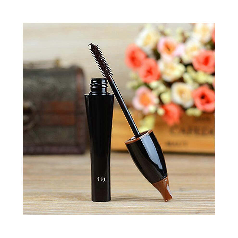 (Coffee) Women Mascaras Extension Curling Eyelashes Makeup Waterproof Cosmetics