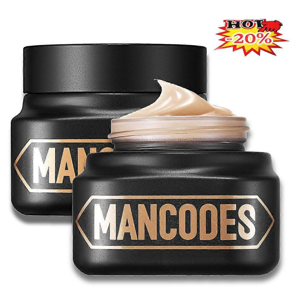 Manscode Men's Makeup Cream, Mancodes Moisturizing Concealer Cream for Face