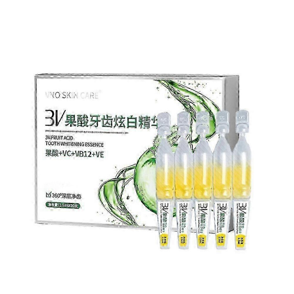 (10pcs) 10/20/30pcs 3V TLOPA Ampoule Toothpaste Tooth Serum Ampoule Essence Toothpaste Fruit Acid Teeth Whitening Essence Tooth Care Essence