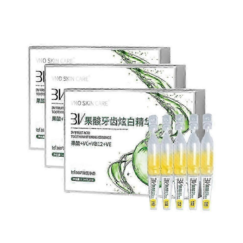 (30pcs) 10/20/30pcs 3V TLOPA Ampoule Toothpaste Tooth Serum Ampoule Essence Toothpaste Fruit Acid Teeth Whitening Essence Tooth Care Essence