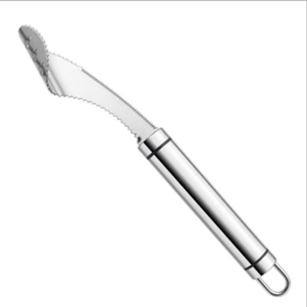 (as the picture) Pepper Corer Tool Stainless Steel Serrated Seed Remover Kitchen Gadget Tools