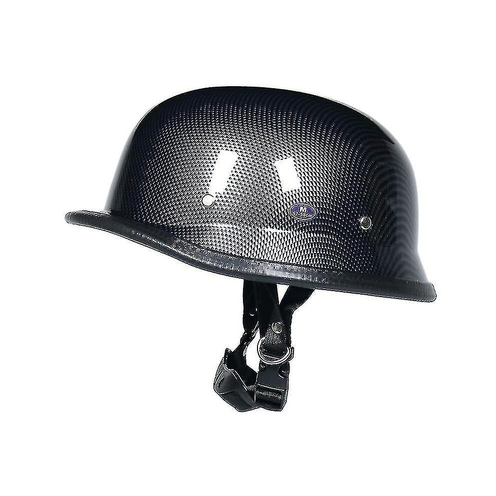 (imitation carbon fiber, XL) Wwii German Motorcycle Helmet Revealed Retro Helmet-y -t-image-OPC-PG6GRCK-NEW