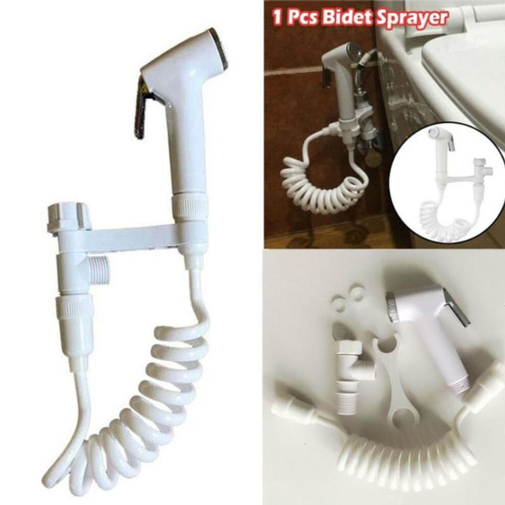 1set Multifunction Toilet Bidet Tap Shower Sprayer Bathroom Shower Hose Toilet Seat Bidet Spray Bidet Nozzle Accessories