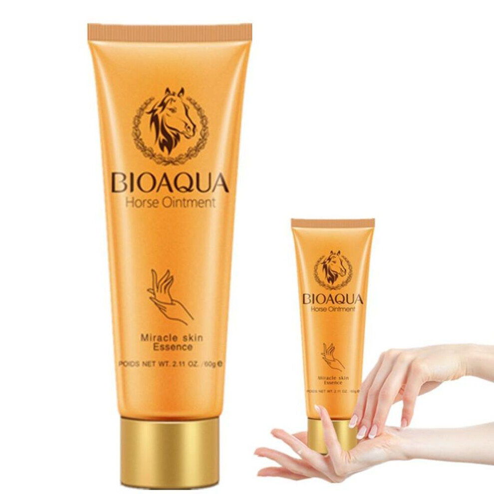 (as the picture) Natural Winter Women Hydrating Anti Aging Moisturizer Whitening Horse Ointment Skin Care