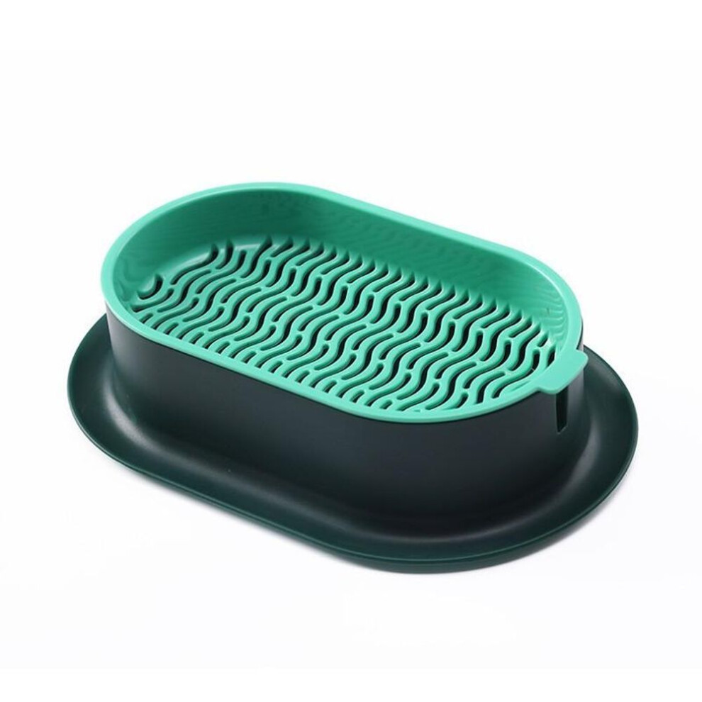 (green) New Pet Cat Sprout Dish Growing Pot Hydroponic Plant Cat Grass Germination Digestion Starter Dish Greenhouse Grow Box