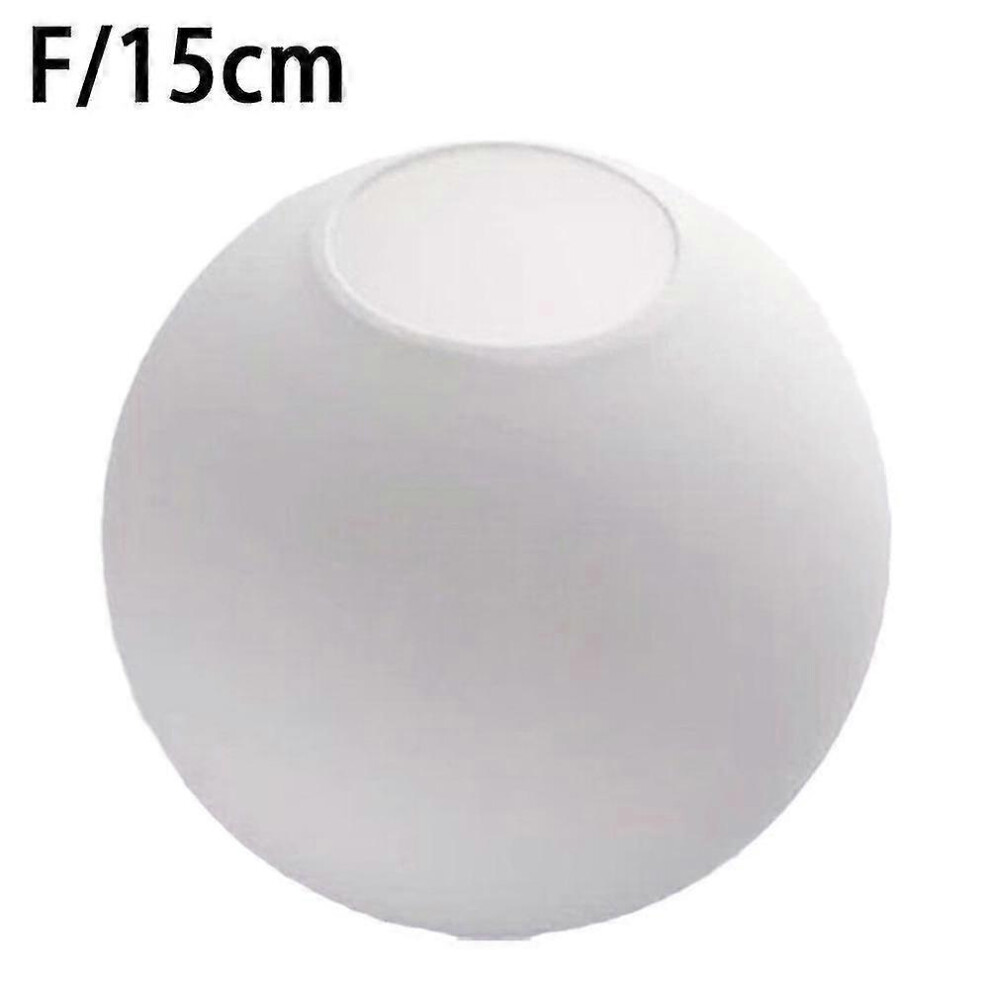 (15cm) Matte White Globe Glass Lamp Shade Replacement Round Light Cover Fix