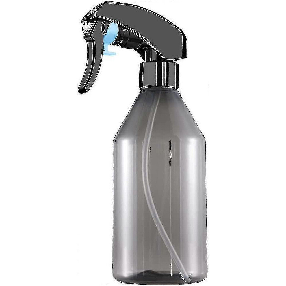 Spray Bottle, 300ml Plastic Fine Mist Sprayer for Cleaning Solution, Empty Water Sprayer with Trigger, for Gardening Flowers (grey)