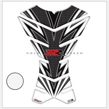 (White) 3d Motorcycle Tank Pad Protector Sticker Case For Suzuki Gsxr 600 750 Gsxr1000 Gsr750 Gsr600 Gsx-s1000