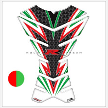 (Red Green) 3d Motorcycle Tank Pad Protector Sticker Case For Suzuki Gsxr 600 750 Gsxr1000 Gsr750 Gsr600 Gsx-s1000 - Refurbished