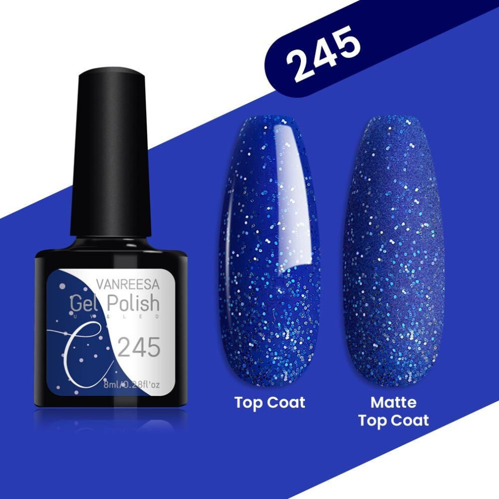 (245) Semi Permanent Hybrid UV Nail Gel