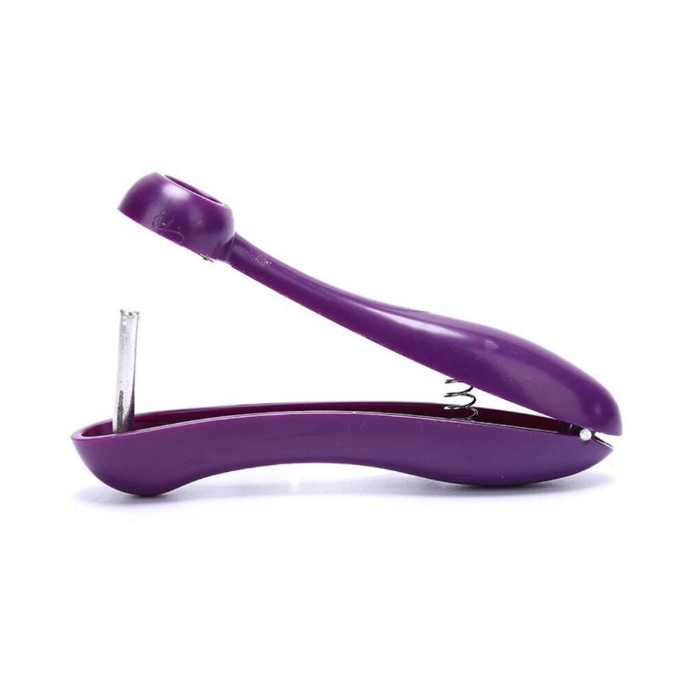 (as the picture) Cherry Olive Pitter Stoner Stone Pit Seed Remover Easy Squeeze Grip Xmas Gift