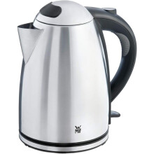 Wasserkocher Edelstahl matt 1,7 l - 2400 W, Kalkfilter, beleuchtete Wasserstandsanzeige, Kochstoppautomatik, Deckelverriegelung