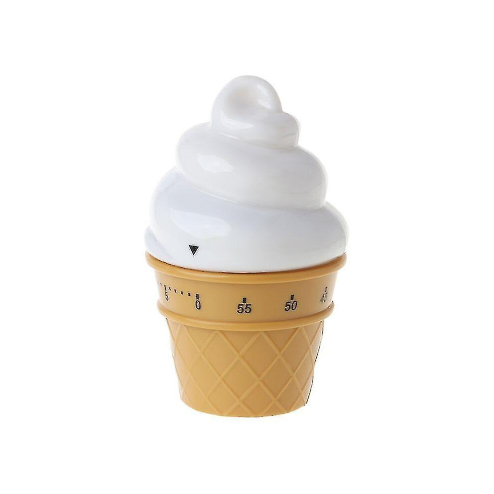 Ice Cream Mechanical Kitchen Timer Cooking Countdown Timer Clock Kitchen Gadgets Tool
