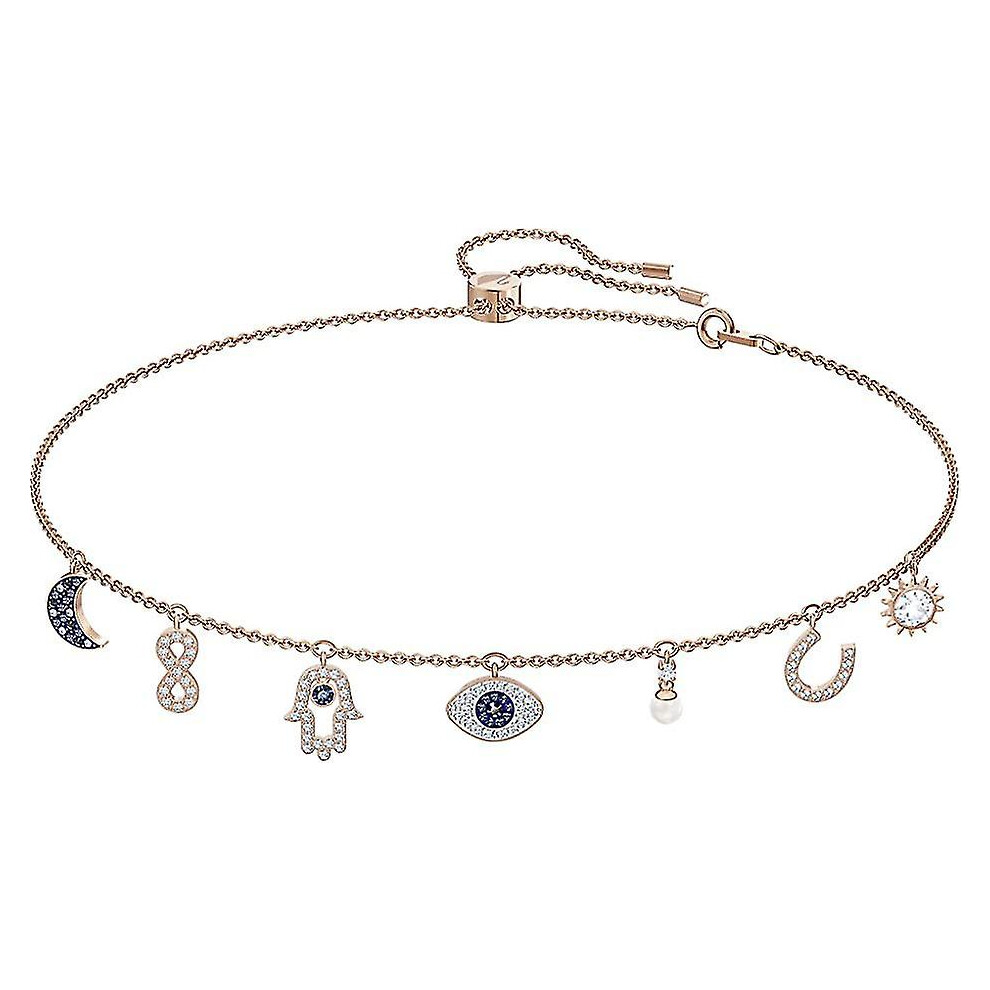 Necklace Symbolizing Evil Eye Crystal Jewelry Collection
