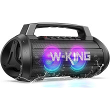 W-KING Portable Speakers Bluetooth Wireless, 120W Peak 70W Loud Bluetooth Speaker Waterproof Outdoor