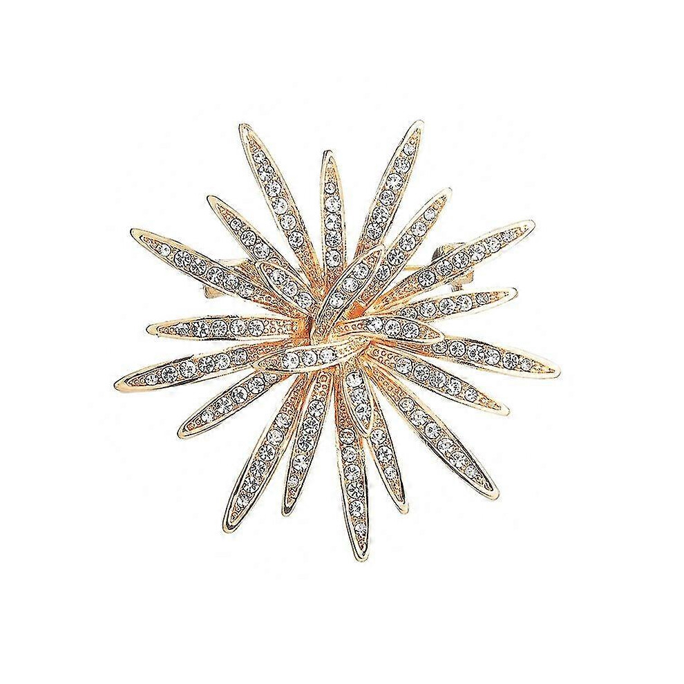 Brooch for Women,gold Tone Austrian Rhinestone Crystal Brooch