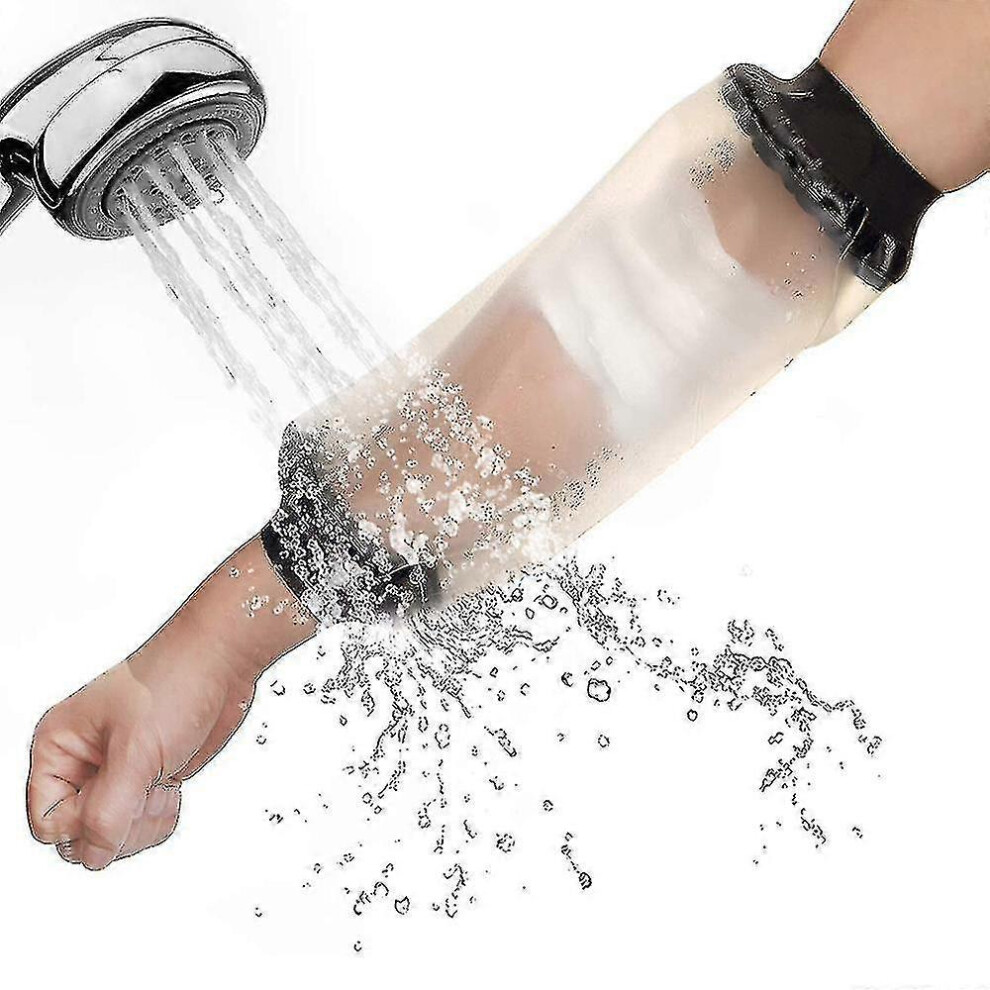 1 Pcs Shower Cover | Reusable Line Sleeve | Waterproof Cast Cover for Elbow | Line Covers for Upper Arm Wound, Bandage