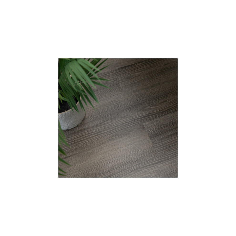 Floor Pops Peel and Stick Vinyl Floor Planks WALNUT - Pack Of 7 Tiles 0.98sqm