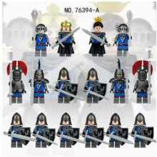 (I) Medieval Knight Soldier Military Minifigure Kid Toy