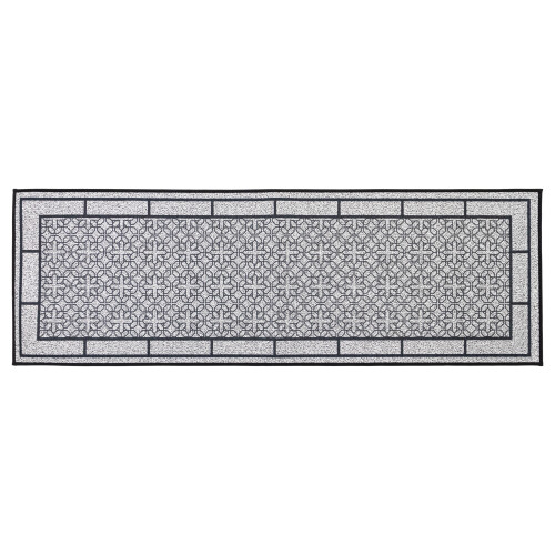 JVL Avanti Machine Washable Runner, 50x150cm - Grey 1