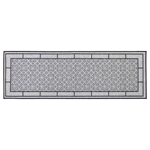 JVL Avanti Machine Washable Runner, 50x150cm - Grey 2