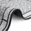 JVL Avanti Machine Washable Runner, 50x150cm - Grey 8