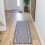 JVL Avanti Machine Washable Runner, 50x150cm - Grey 17