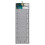 JVL Avanti Machine Washable Runner, 50x150cm - Grey 1