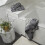 (Dark Steel, Bath Sheet) Barcode Stripe Pop Up Zero Twist Towels - 100% Cotton 8